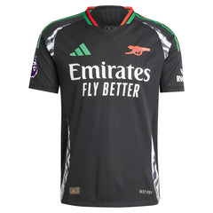 Arsenal 2024/25 Away Custom Jersey Black - Adidas outlet
