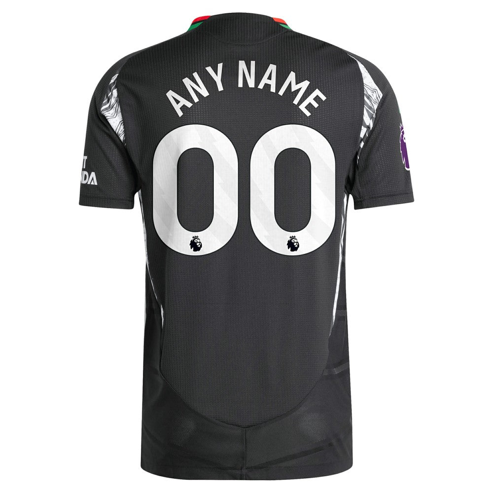 Arsenal 2024/25 Away Custom Jersey Black - Adidas outlet