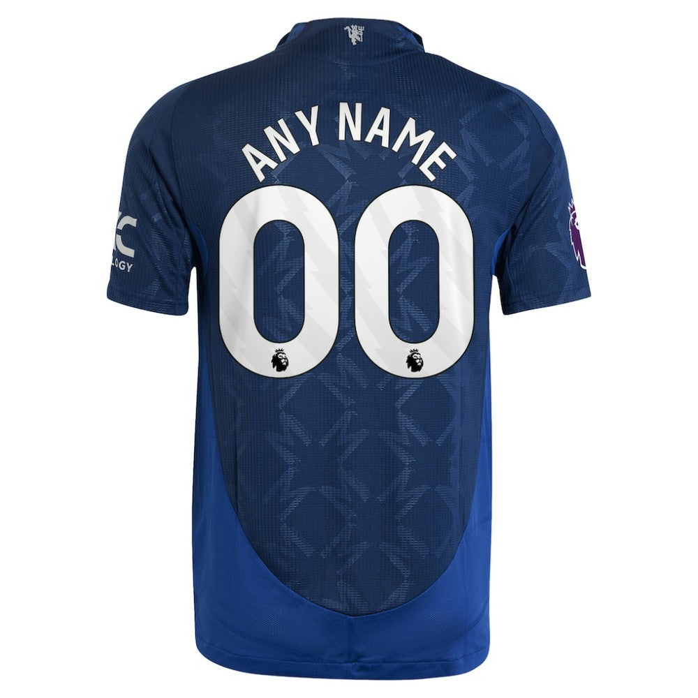 Manchester United 2024/25 Away Custom Jersey Navy - Adidas