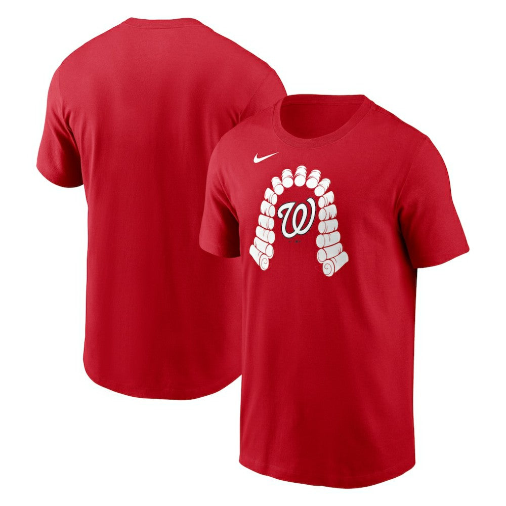 Washington Nationals Nike Local Home Town T-Shirt - Red - Nike Discount