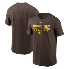 San Diego Padres Nike Local Home Town T-Shirt - Brown - Nike Lifestyle