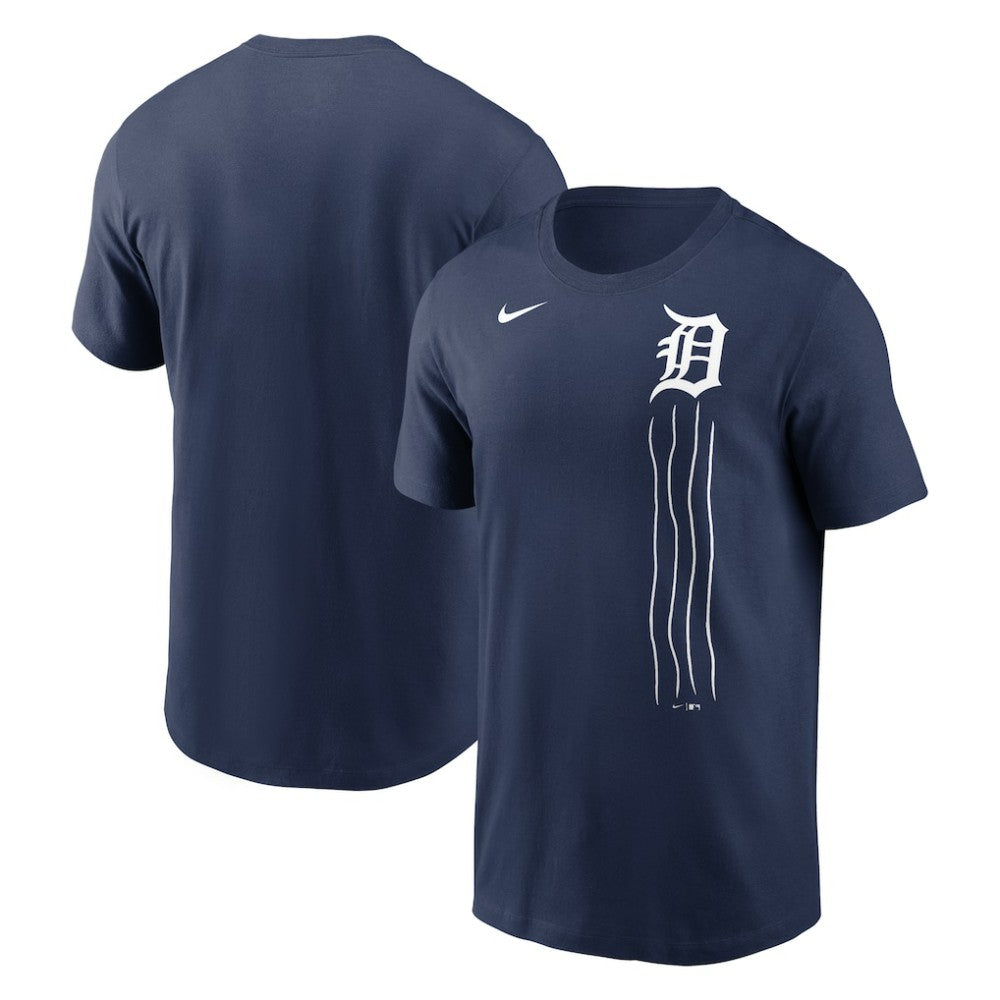 Detroit Tigers Nike Local Home Town T-Shirt - Navy - Nike on Sale