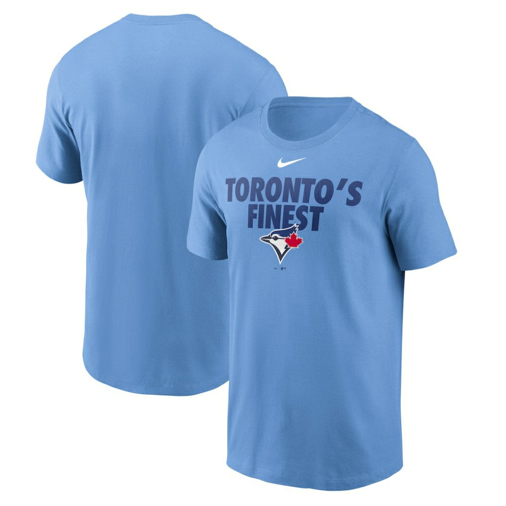 Toronto Blue Jays Nike Local Home Town T-Shirt - Powder Blue - Nike Discount