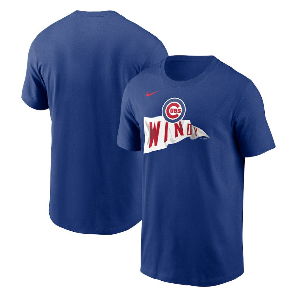 Chicago Cubs Nike Local Home Town T-Shirt - Royal - Nike Lifestyle