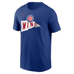 Chicago Cubs Nike Local Home Town T-Shirt - Royal - Nike Lifestyle