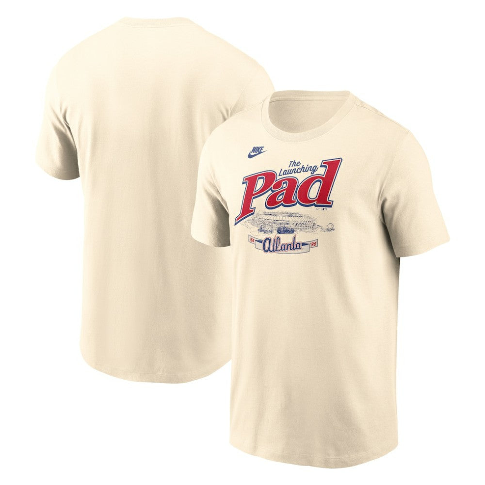 Atlanta Braves Nike Local Home Town T-Shirt - Cream - Nike Online