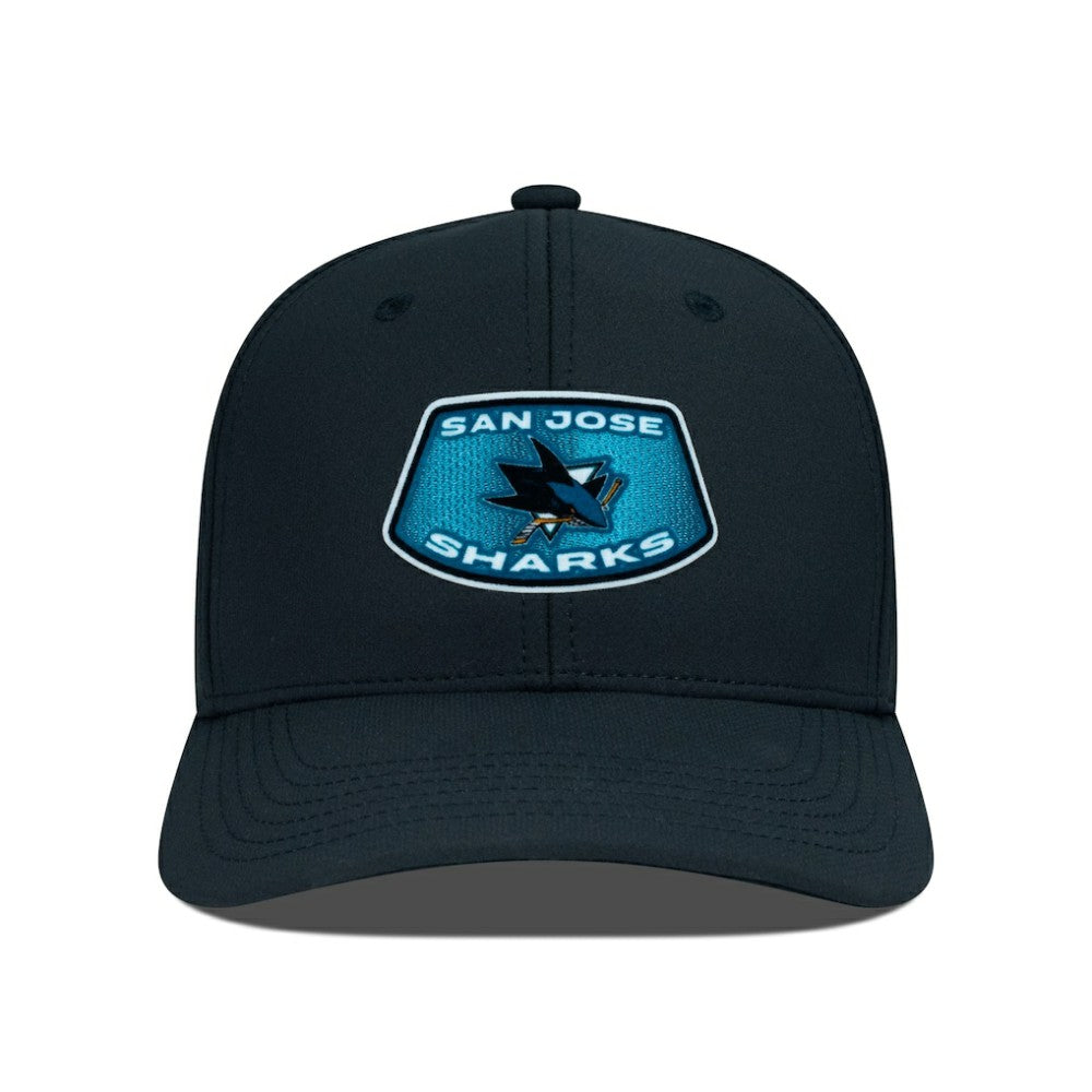 San Jose Sharks Levelwear Rise Skylight Flex Hat - Black - NHL 201570513