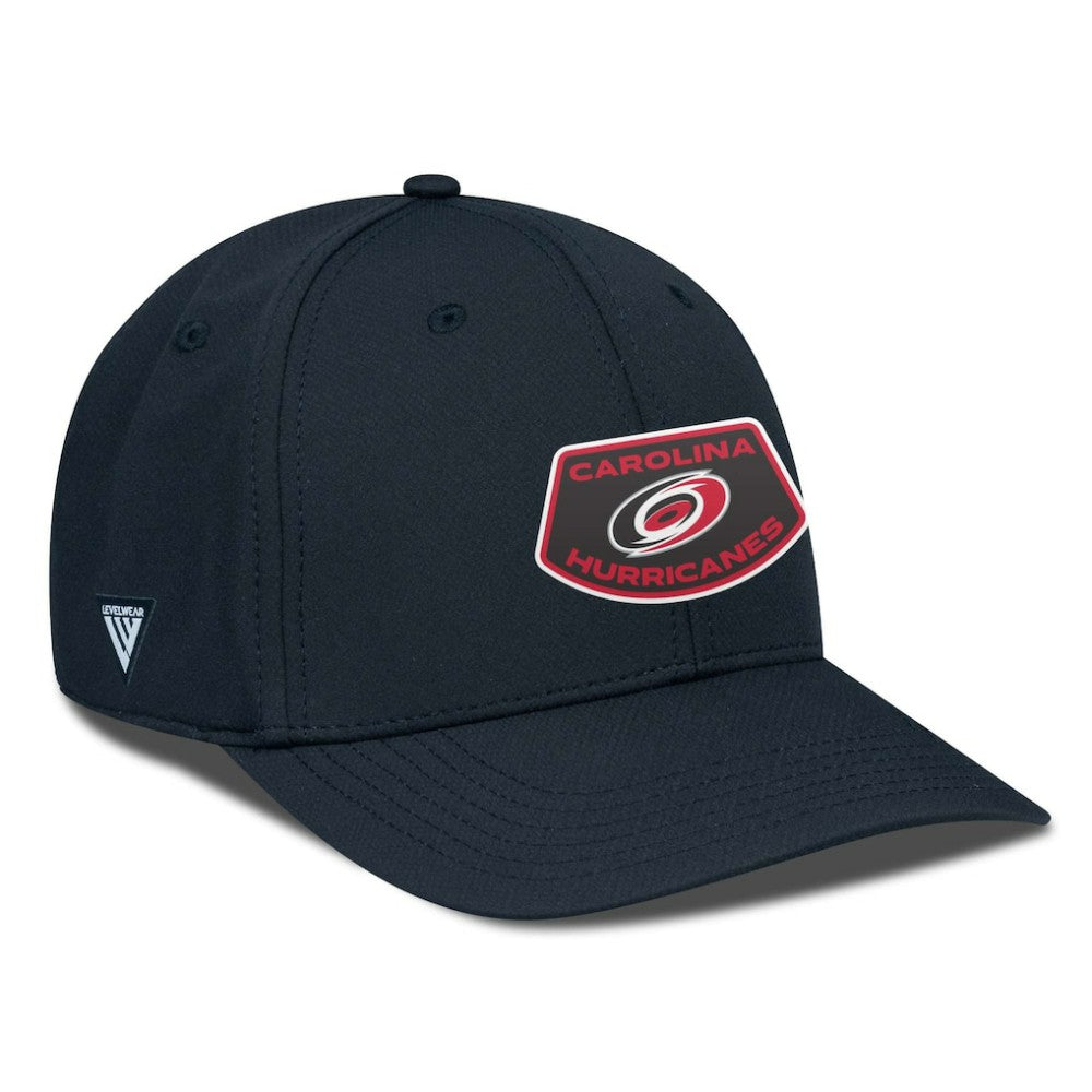 Carolina Hurricanes Levelwear Rise Skylight Flex Hat - Black - NHL 201570521