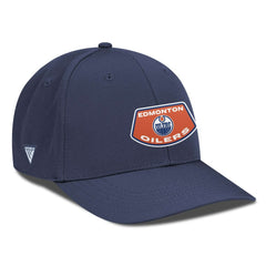 Edmonton Oilers Levelwear Rise Skylight Flex Hat - Navy - NHL 201570526