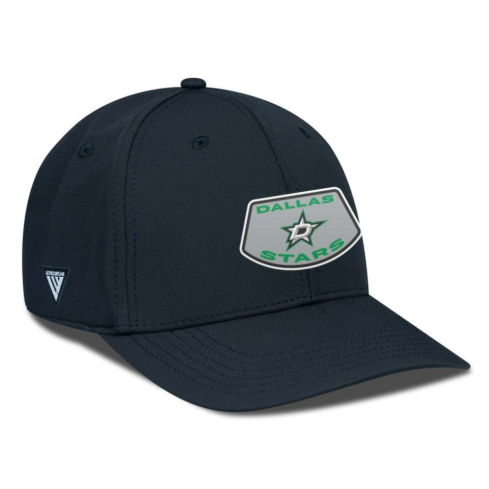 Dallas Stars Levelwear Rise Skylight Flex Hat - Black - NHL 201570527