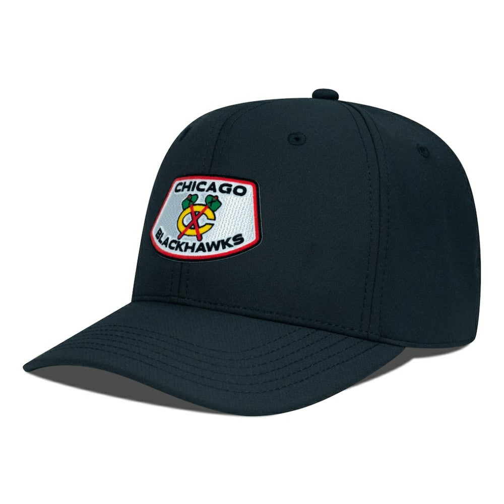 Chicago Blackhawks Levelwear Rise Skylight Flex Hat - Black - NHL 201570528