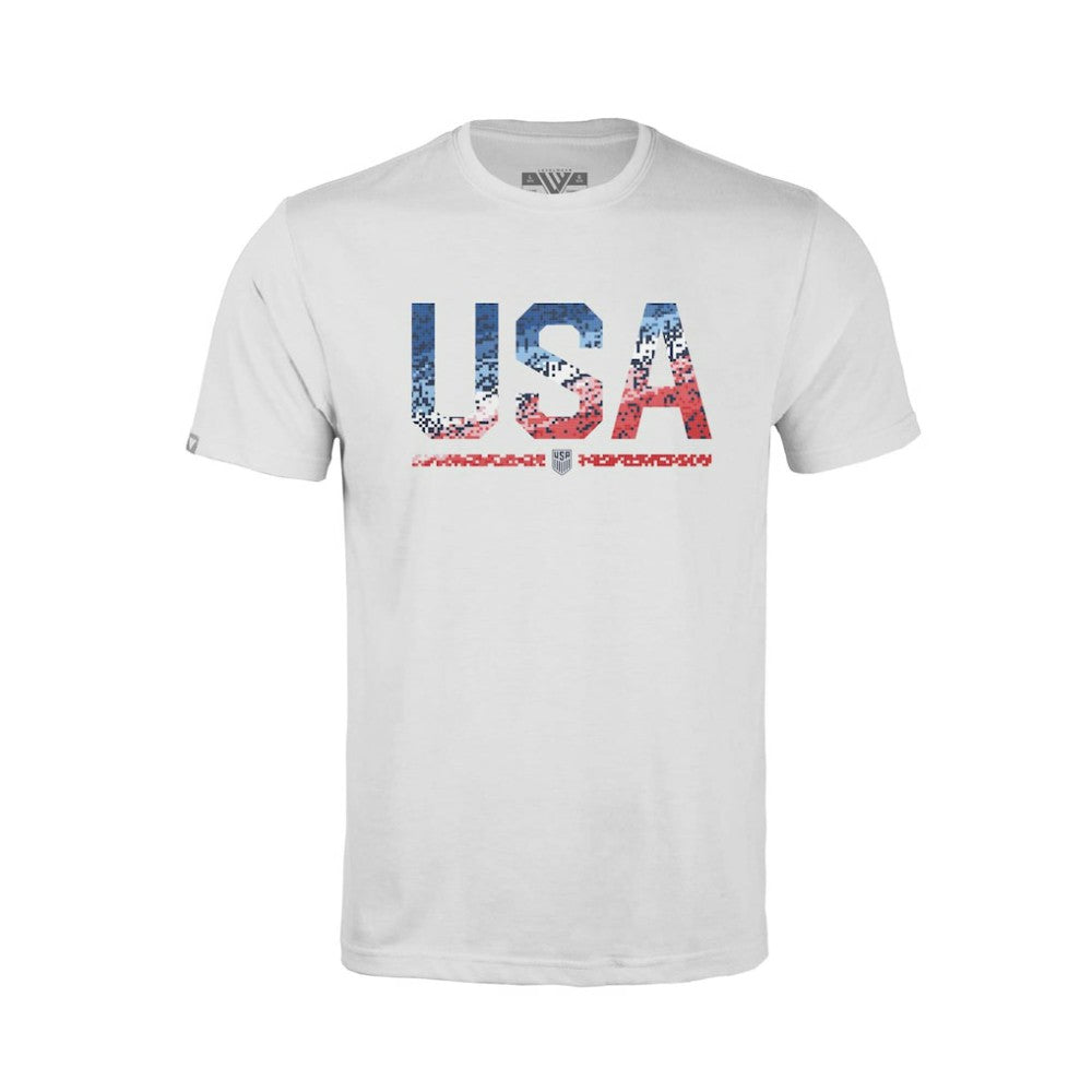 USMNT Levelwear Youth Little Richmond T-Shirt White