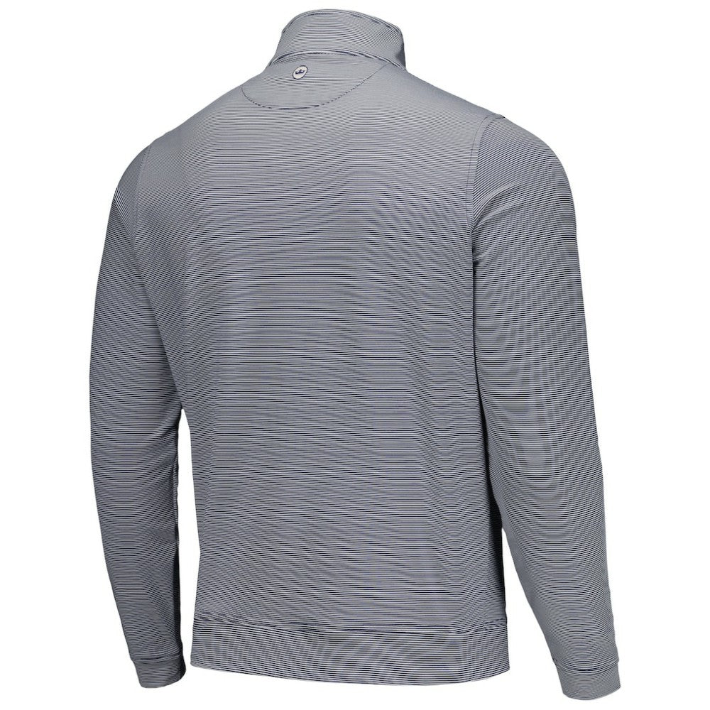 Houston Astros Peter Millar Perth Sugar Stripe Performance Quarter-Zip Top - Navy - MLB Online
