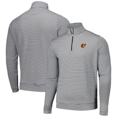 Baltimore Orioles Peter Millar Perth Sugar Stripe Performance Quarter-Zip Top - Black - MLB on Sale