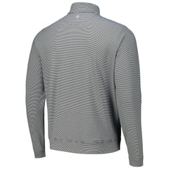 Cincinnati Reds Peter Millar Perth Sugar Stripe Performance Quarter-Zip Top - Black - MLB Discount