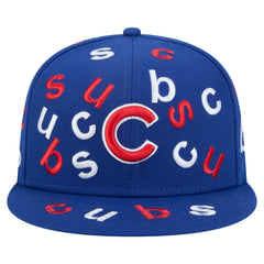 Chicago Cubs New Era Team Confetti 59FIFTY Fitted Hat - Royal - New Era Online