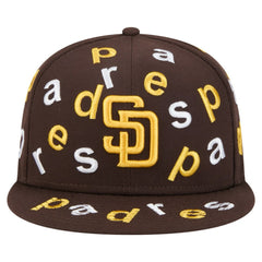 San Diego Padres New Era Team Confetti 59FIFTY Fitted Hat - Brown - New Era Discount