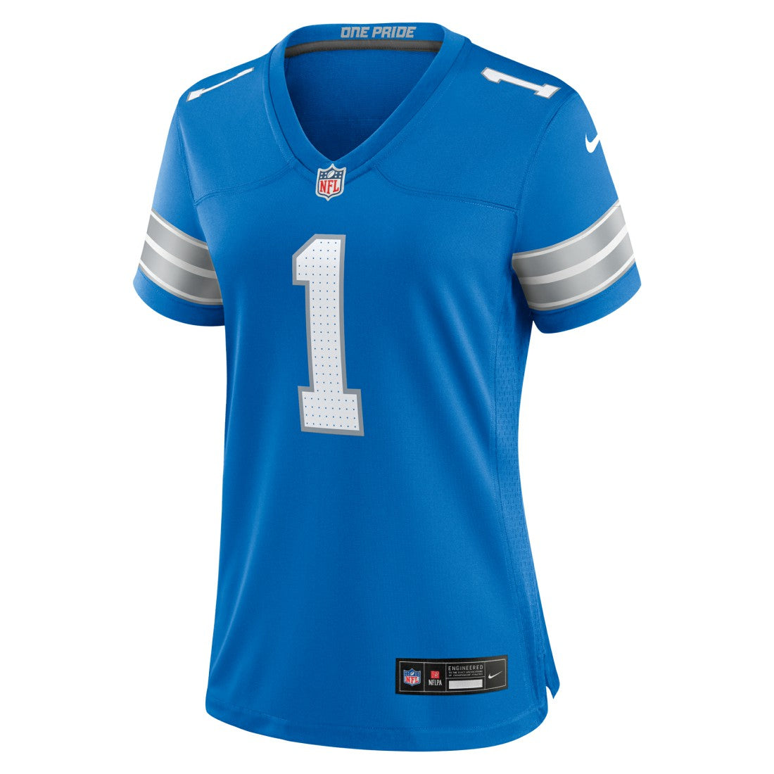 Nike Number 1 Mom Detroit Lions Game Jersey Blue