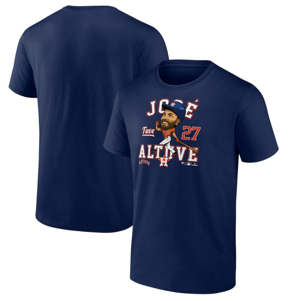 Jose Altuve Houston Astros Fanatics Hometown Caricature T-Shirt - Navy - Fanatics Discount