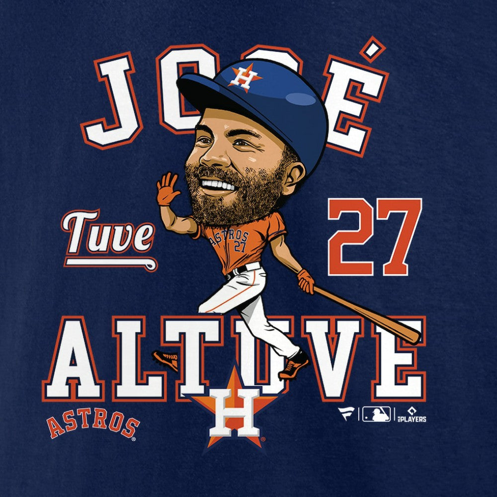 Jose Altuve Houston Astros Fanatics Hometown Caricature T-Shirt - Navy - Fanatics Discount