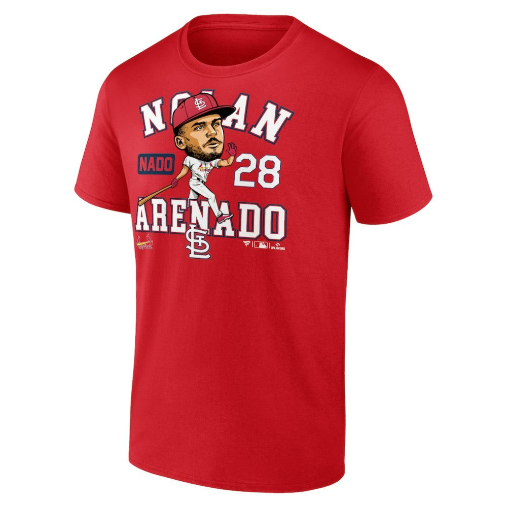 Nolan Arenado St. Louis Cardinals Fanatics Hometown Caricature T-Shirt - Red - Fanatics Discount