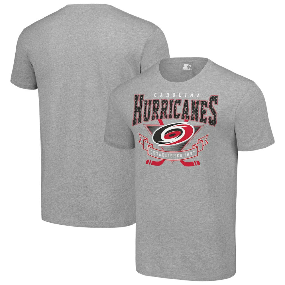Carolina Hurricanes Starter Team Logo Graphic T-Shirt - Heather Gray - NHL 201591708