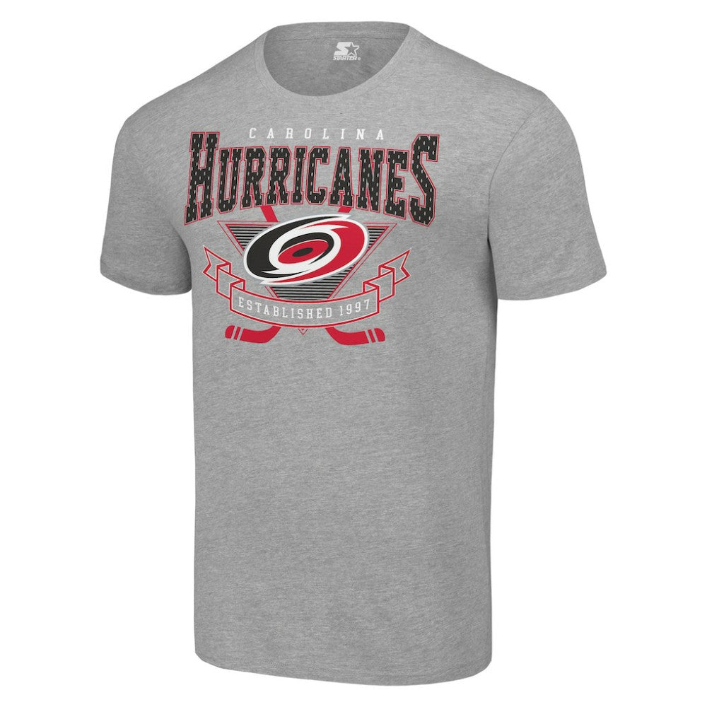 Carolina Hurricanes Starter Team Logo Graphic T-Shirt - Heather Gray - NHL 201591708