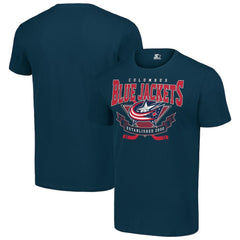 Columbus Blue Jackets Starter Team Logo Graphic T-Shirt - Navy - NHL 201591710