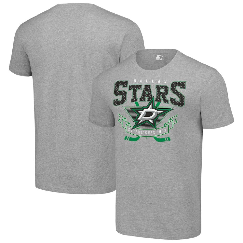 Dallas Stars Starter Team Logo Graphic T-Shirt - Heather Gray - NHL 201591714