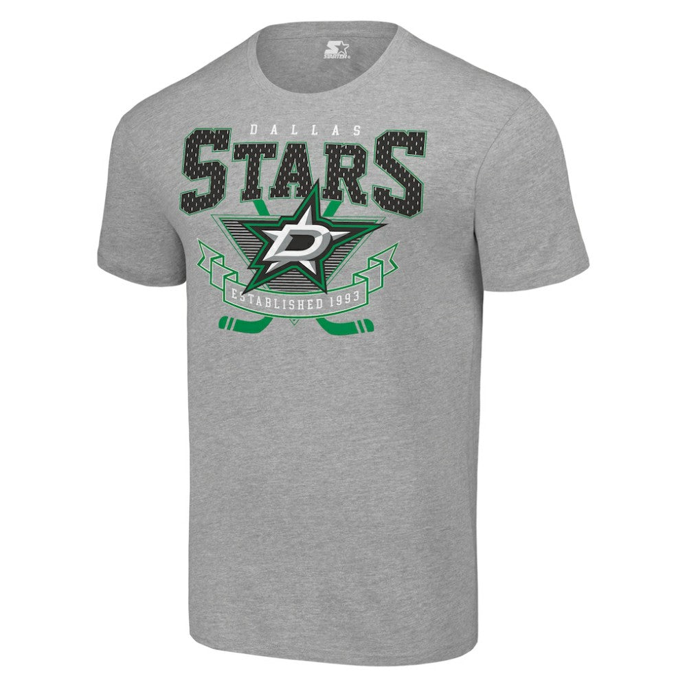 Dallas Stars Starter Team Logo Graphic T-Shirt - Heather Gray - NHL 201591714