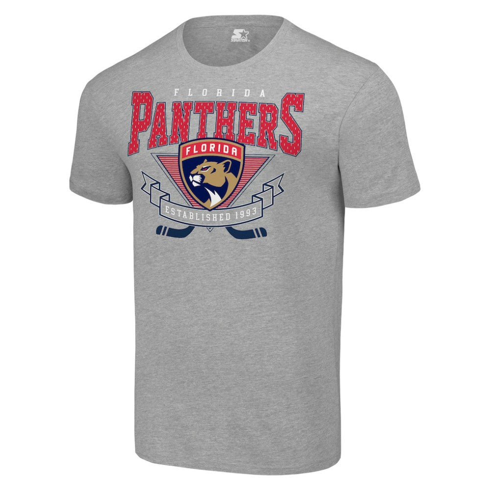 Florida Panthers Starter Team Logo Graphic T-Shirt - Heather Gray - NHL 201591717