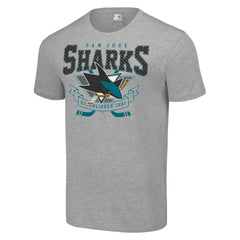 San Jose Sharks Starter Team Logo Graphic T-Shirt - Heather Gray - NHL 201591730