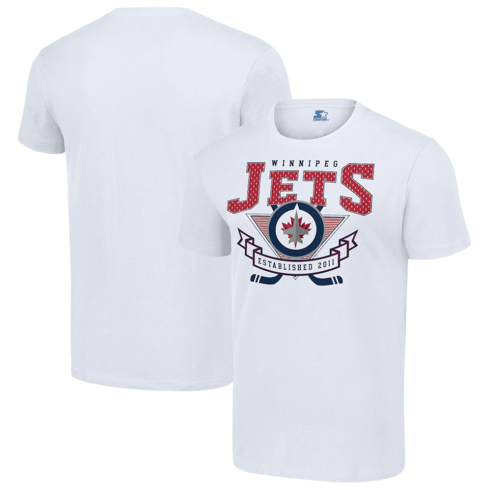 Winnipeg Jets Starter Team Logo Graphic T-Shirt - White - NHL 201591731