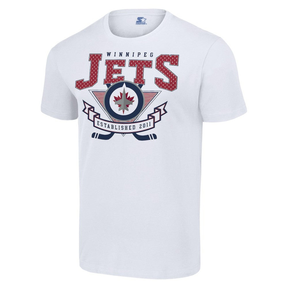 Winnipeg Jets Starter Team Logo Graphic T-Shirt - White - NHL 201591731