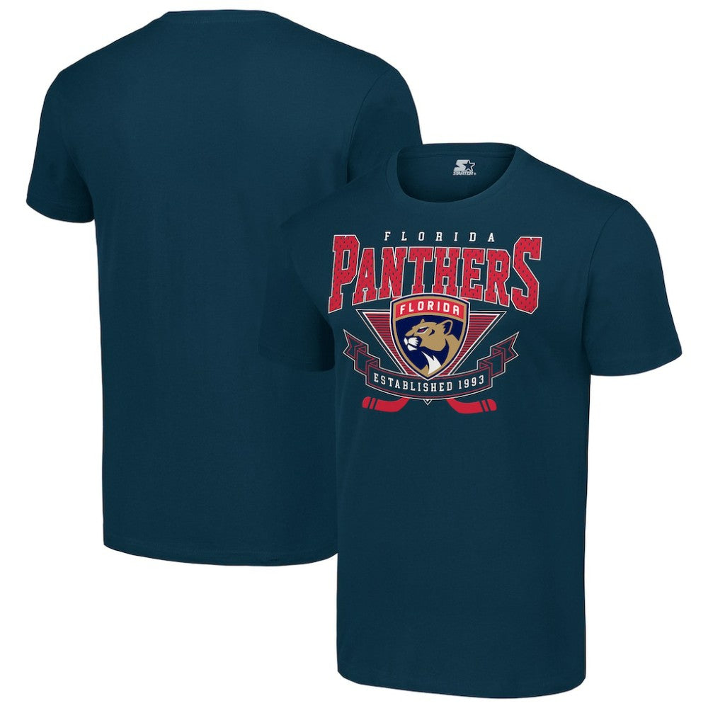 Florida Panthers Starter Team Logo Graphic T-Shirt - Navy - NHL 201591733