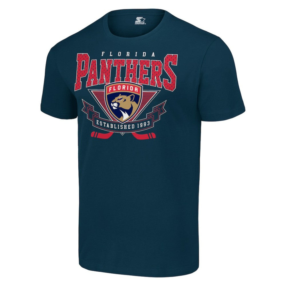 Florida Panthers Starter Team Logo Graphic T-Shirt - Navy - NHL 201591733