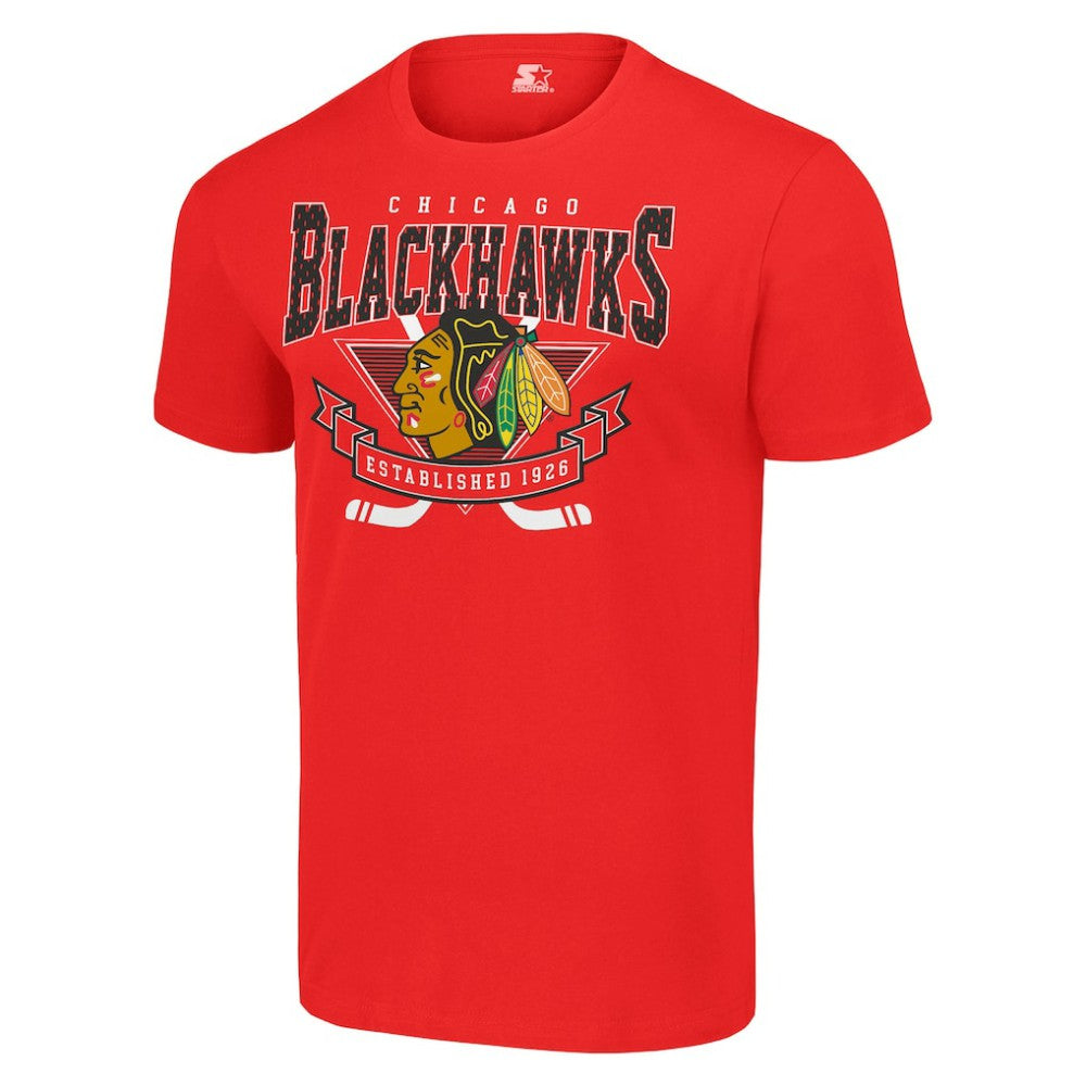 Chicago Blackhawks Starter Team Logo Graphic T-Shirt - Red - NHL 201591750