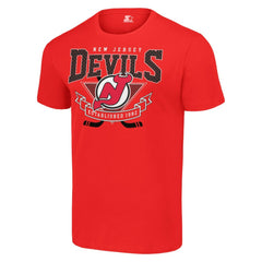 New Jersey Devils Starter Team Logo Graphic T-Shirt - Red - NHL 201591754
