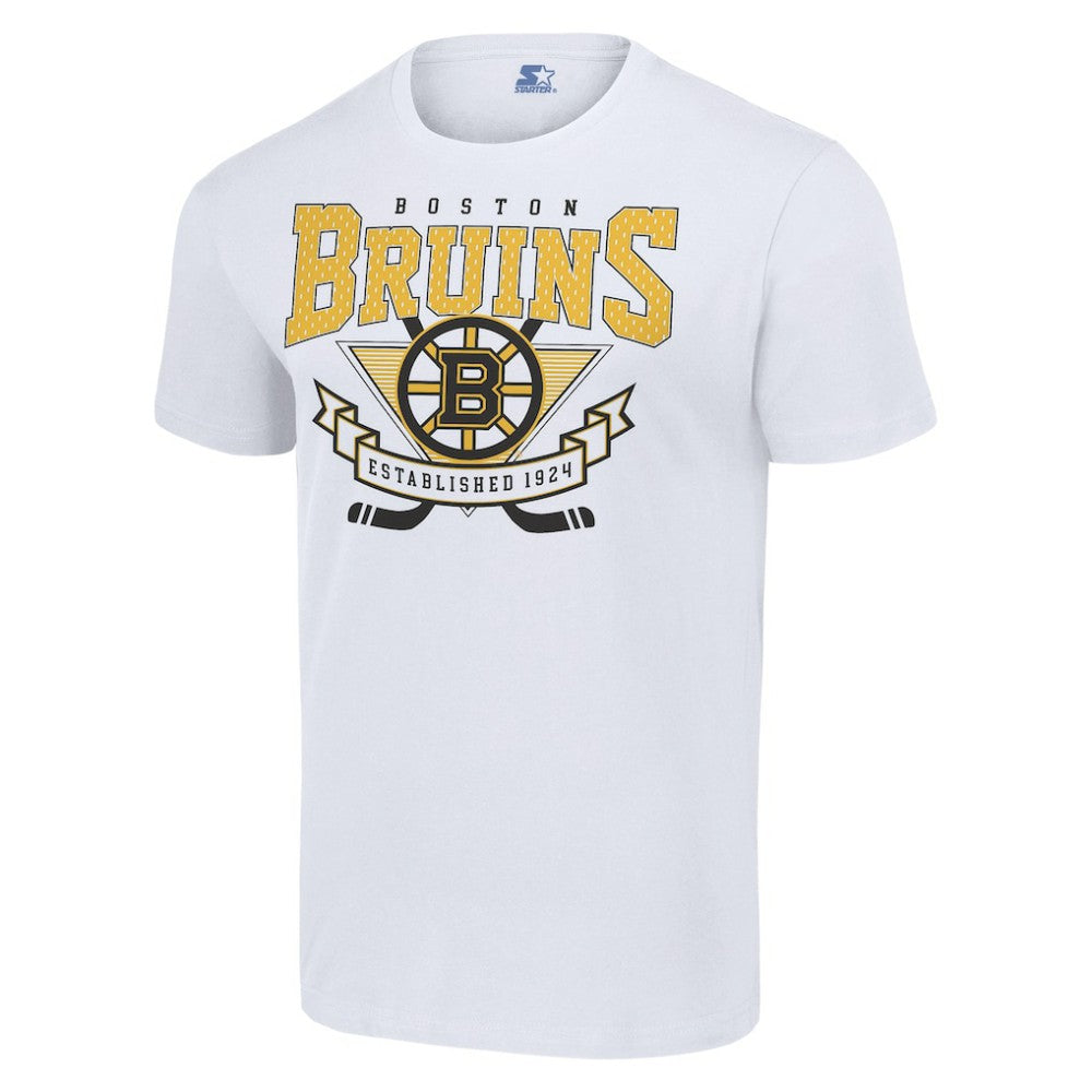 Boston Bruins Starter Team Logo Graphic T-Shirt - White - NHL 201591759