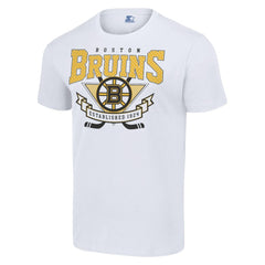 Boston Bruins Starter Team Logo Graphic T-Shirt - White - NHL 201591759