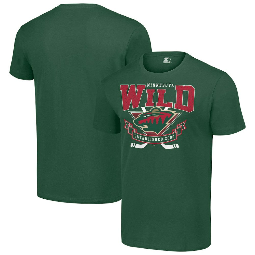 Minnesota Wild Starter Team Logo Graphic T-Shirt - Green - NHL 201591768