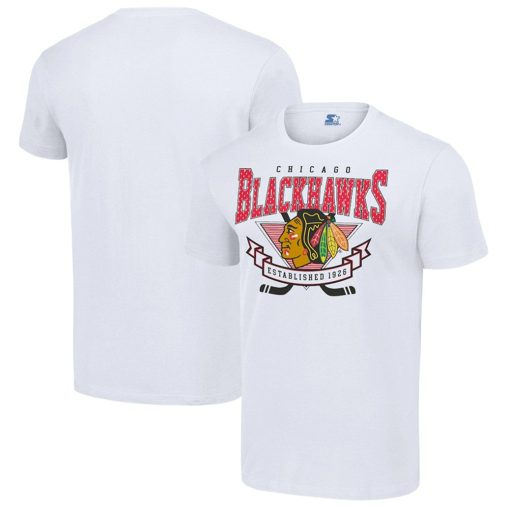 Chicago Blackhawks Starter Team Logo Graphic T-Shirt - White - NHL 201591770
