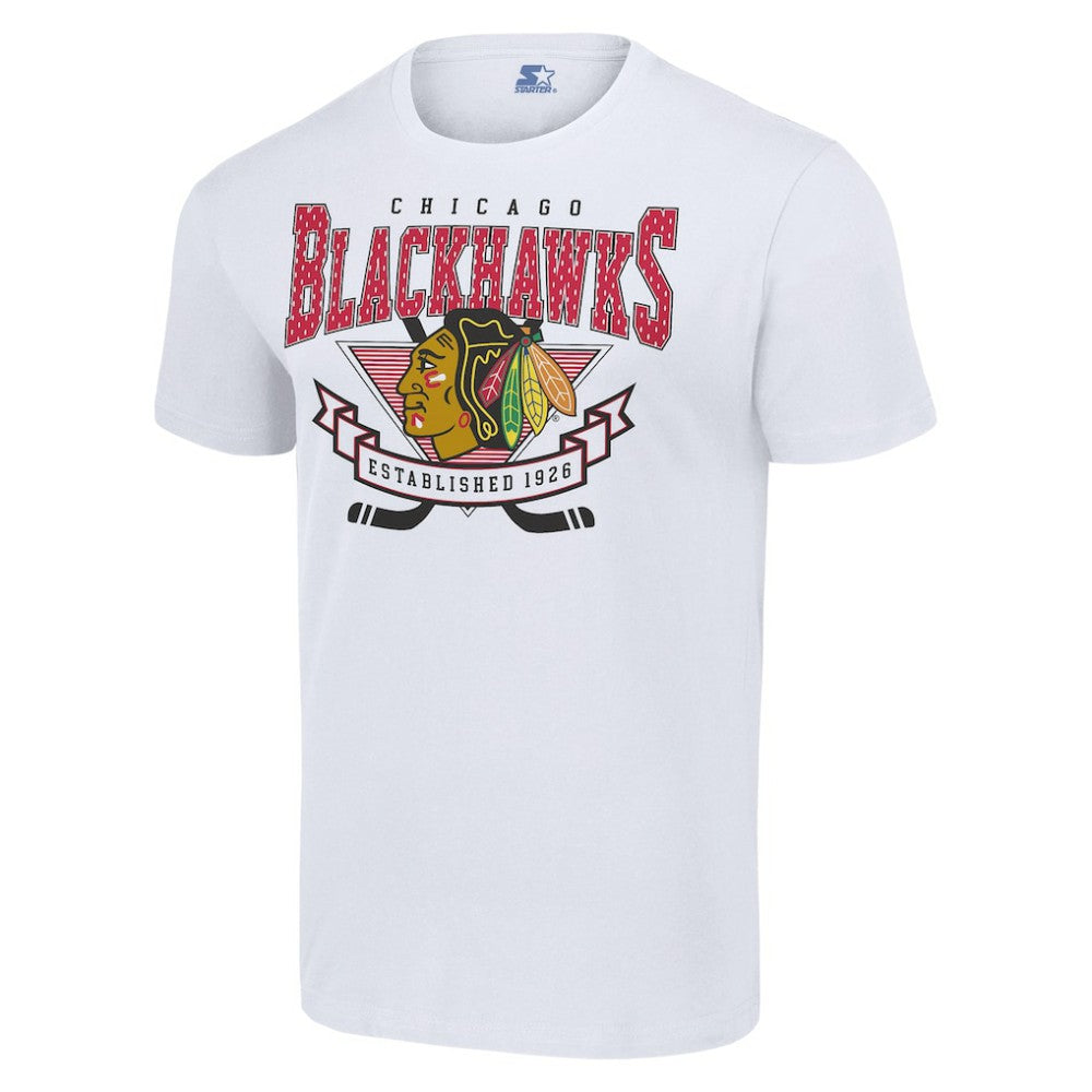 Chicago Blackhawks Starter Team Logo Graphic T-Shirt - White - NHL 201591770