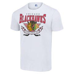 Chicago Blackhawks Starter Team Logo Graphic T-Shirt - White - NHL 201591770