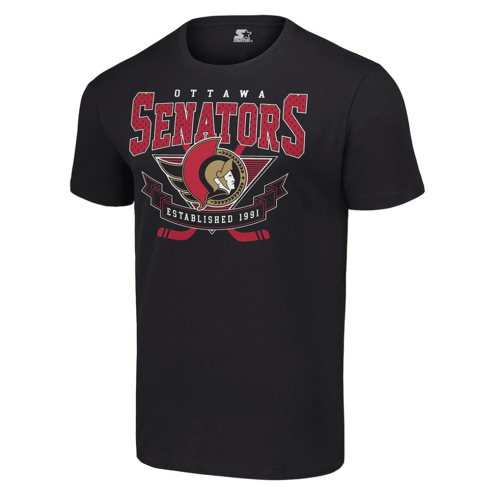 Ottawa Senators Starter Team Logo Graphic T-Shirt - Black - NHL 201591782