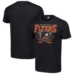 Philadelphia Flyers Starter Team Logo Graphic T-Shirt - Black - NHL 201591784