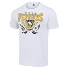 Pittsburgh Penguins Starter Team Logo Graphic T-Shirt - White - NHL 201591785