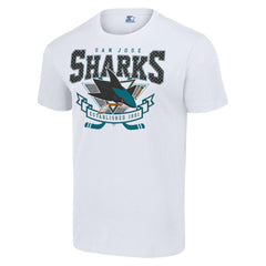 San Jose Sharks Starter Team Logo Graphic T-Shirt - White - NHL 201591789