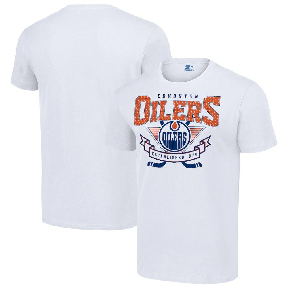 Edmonton Oilers Starter Team Logo Graphic T-Shirt - White - NHL 201591799
