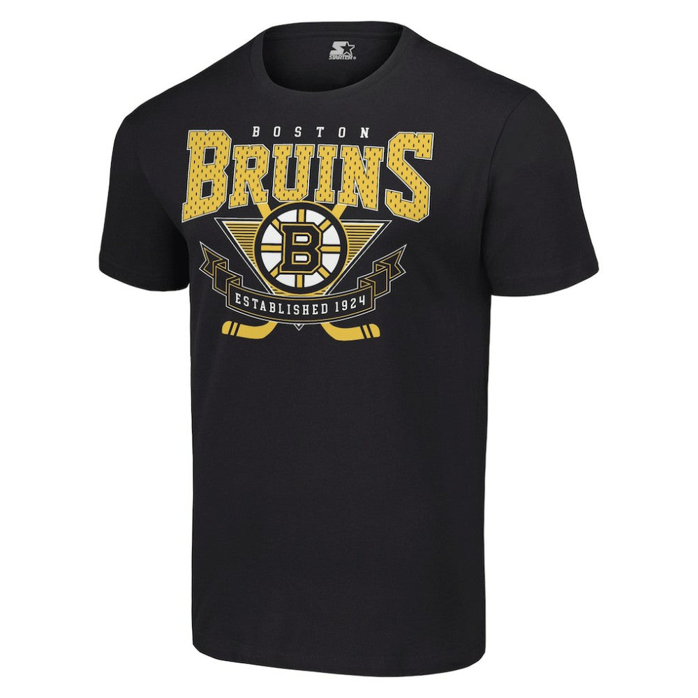 Boston Bruins Starter Team Logo Graphic T-Shirt - Black - NHL 201591800